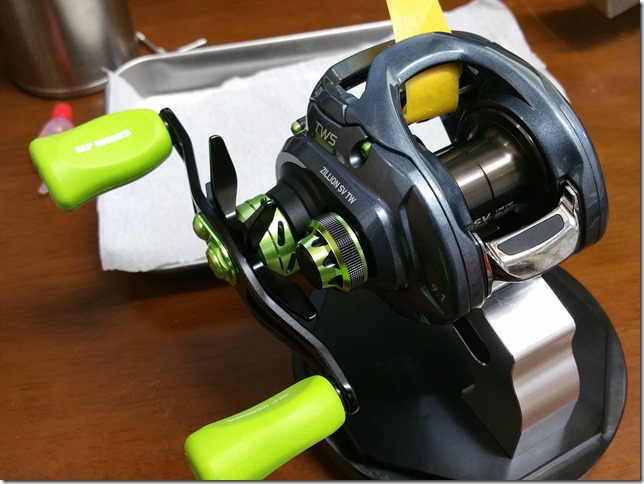 Daiwa Zillion Sv Twの分解 カラーパーツを作るための工程 カケヅカ Kakedzuka